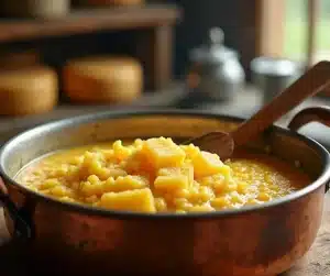 polenta e formaggio — Sant'Antonio Valtaleggio